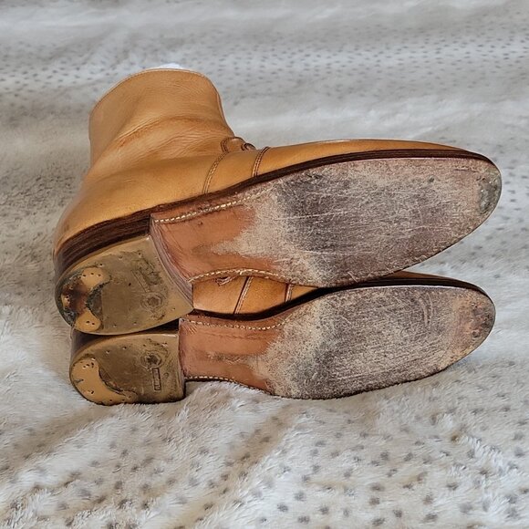VINTAGE FRYE DRESS BOOTS - Picture 8 of 10
